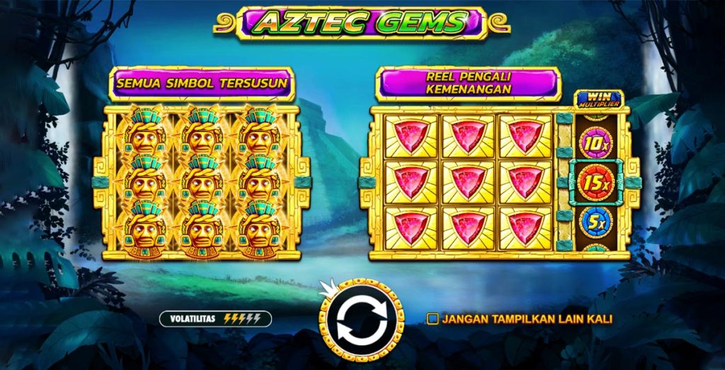 Cara Bermain Aztec Gems Slot Pragmatic Play
